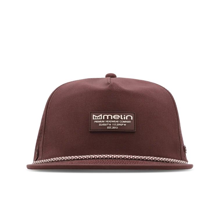 Melin Coronado Brick Hydro Performance Hat - Chestnut 1