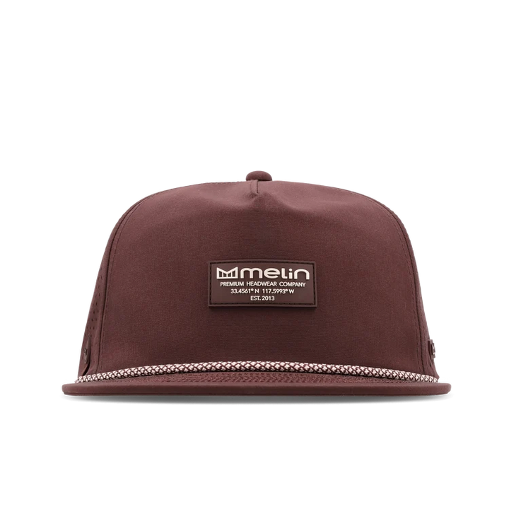 Melin Coronado Brick Hydro Performance Hat - Chestnut 1