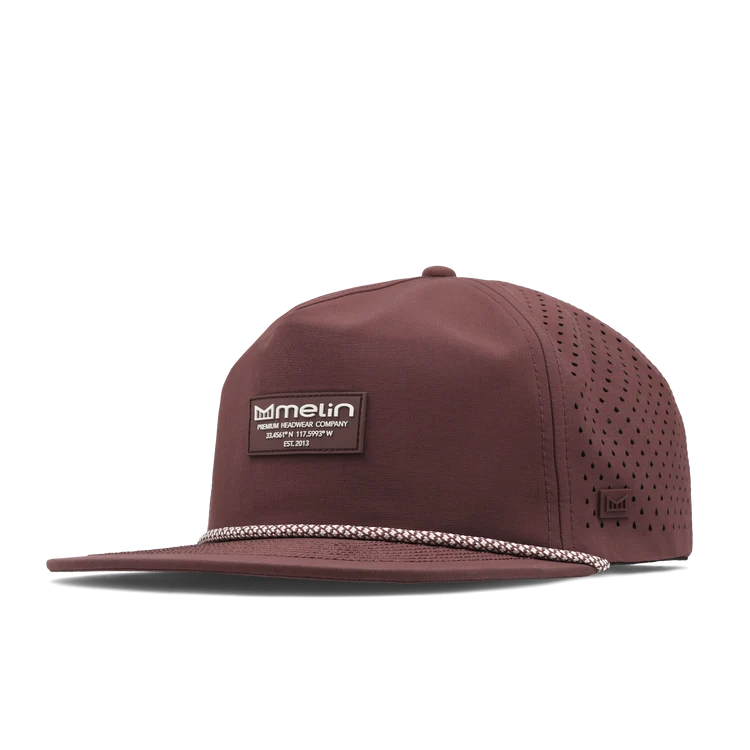 Melin Coronado Brick Hydro Performance Hat - Chestnut