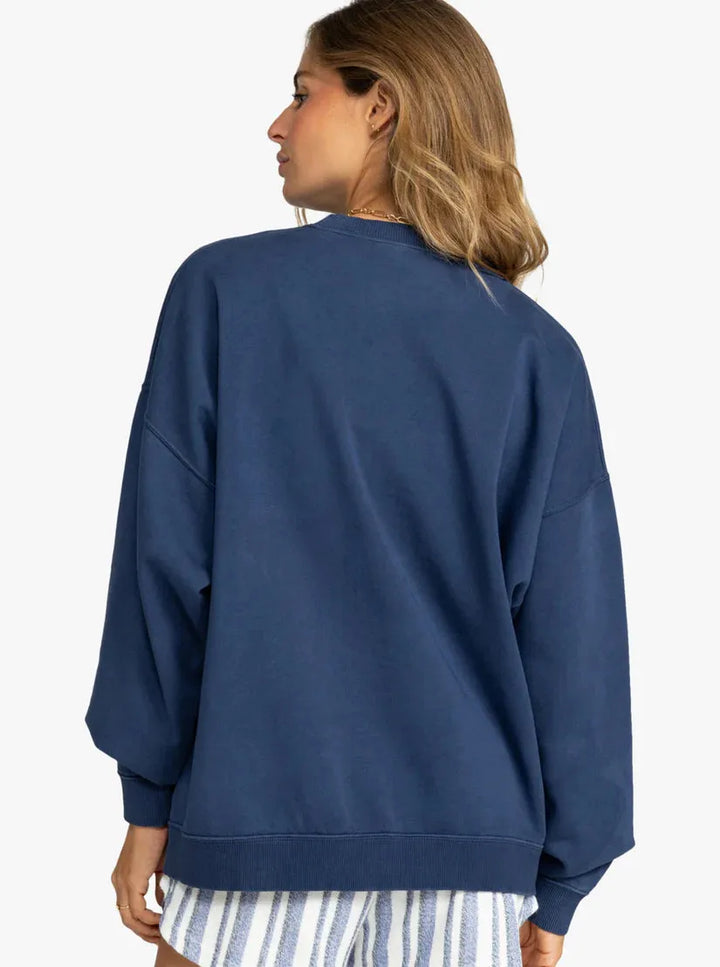 Lineup Oversized Crew Neck Sweatshirt - SoHa Surf Shop