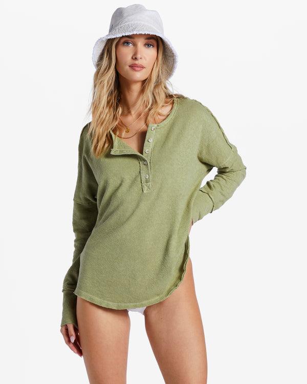 New Anyday Henley Top - SoHa Surf Shop