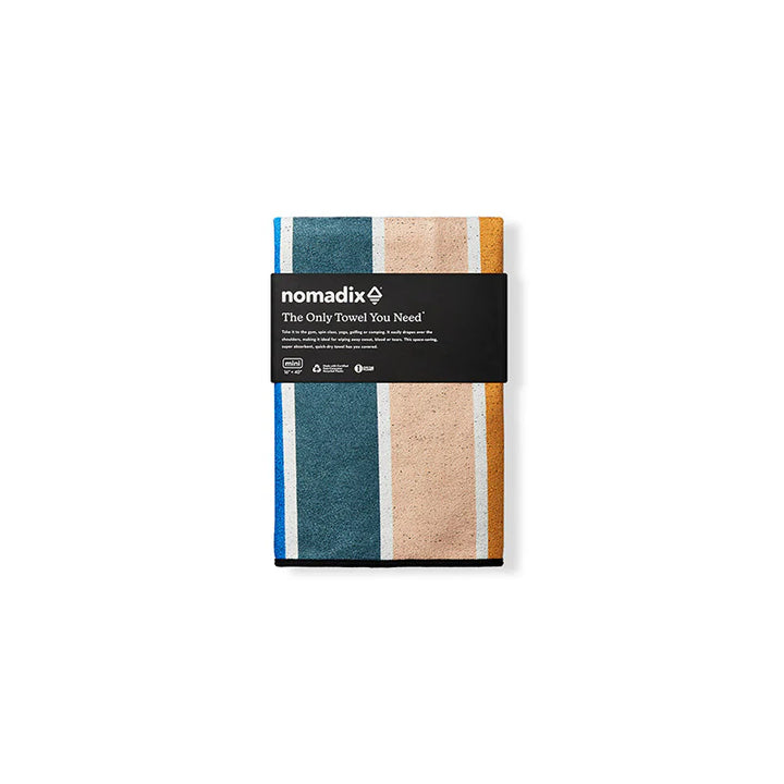 Nomadix Mini Towel: Retro Stripes 1