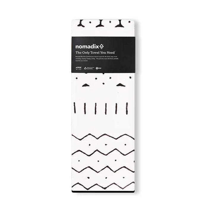 Nomadix Original Towel: Mud Cloth White1