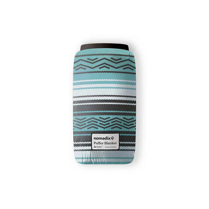 Nomadix Puffer Blanket: Baja Aqua1