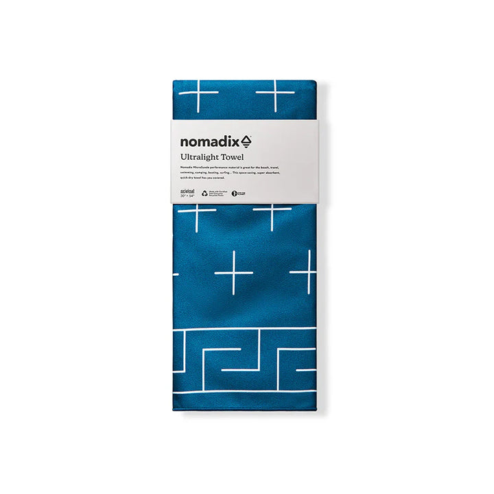 Nomadix Ultralight Towel: Barton Dark Blue1