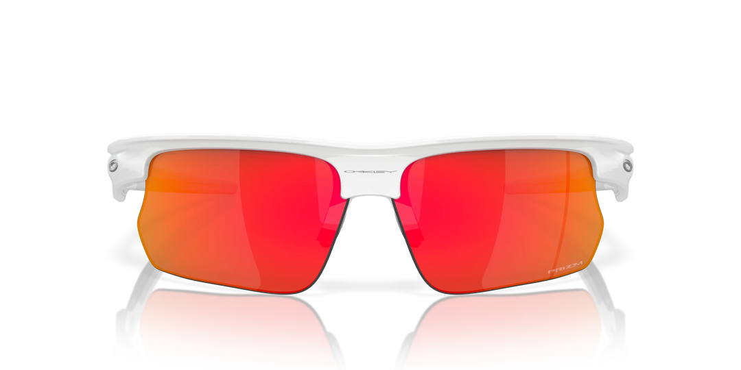 Oakley Bisphaera Polished White w/ Prizm Ruby - SoHa Surf Shop