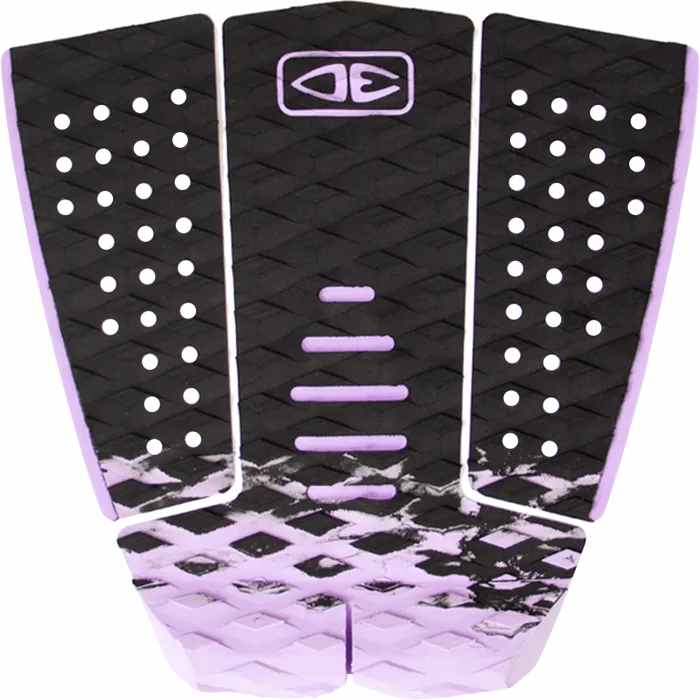 O&E Tyler Wright Signature 3pc Tail Pad Blk/Violet - SoHa Surf Shop