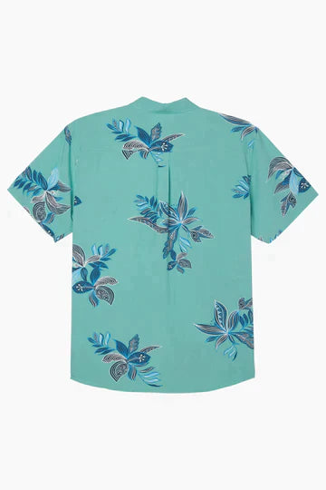 Oasis Eco Ss Standard Shirt Final Sale Aqua Wash pic 2 | SoHa Surf Shop