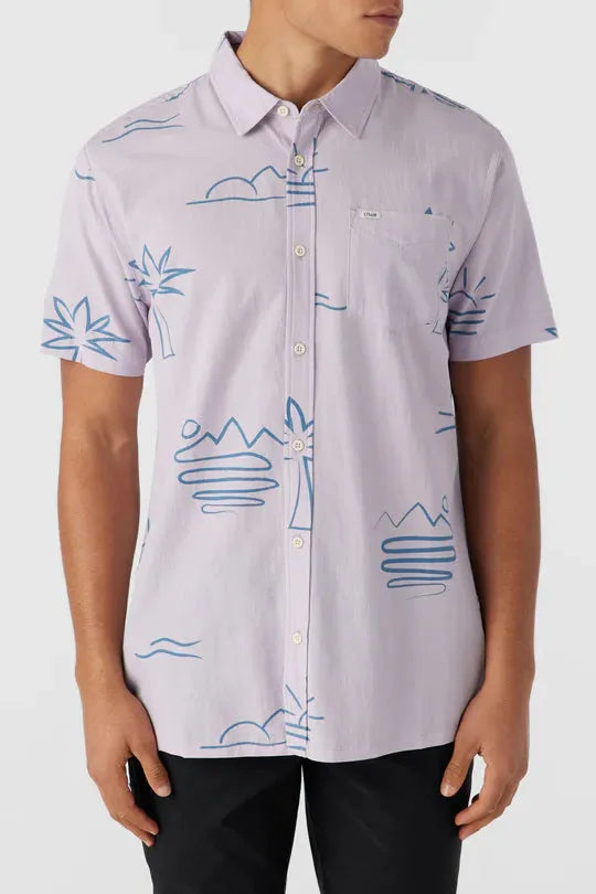 Oneill Men's Og Eco Ss Standard Button Up - SoHa Surf Shop