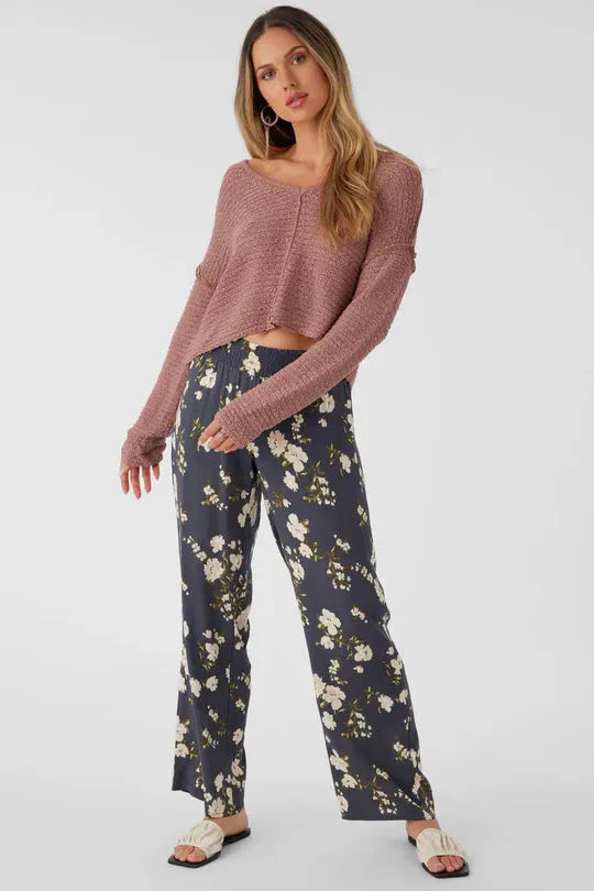 Oneill Women's Jonie Kendra Floral Beach Pants - SoHa Surf Shop