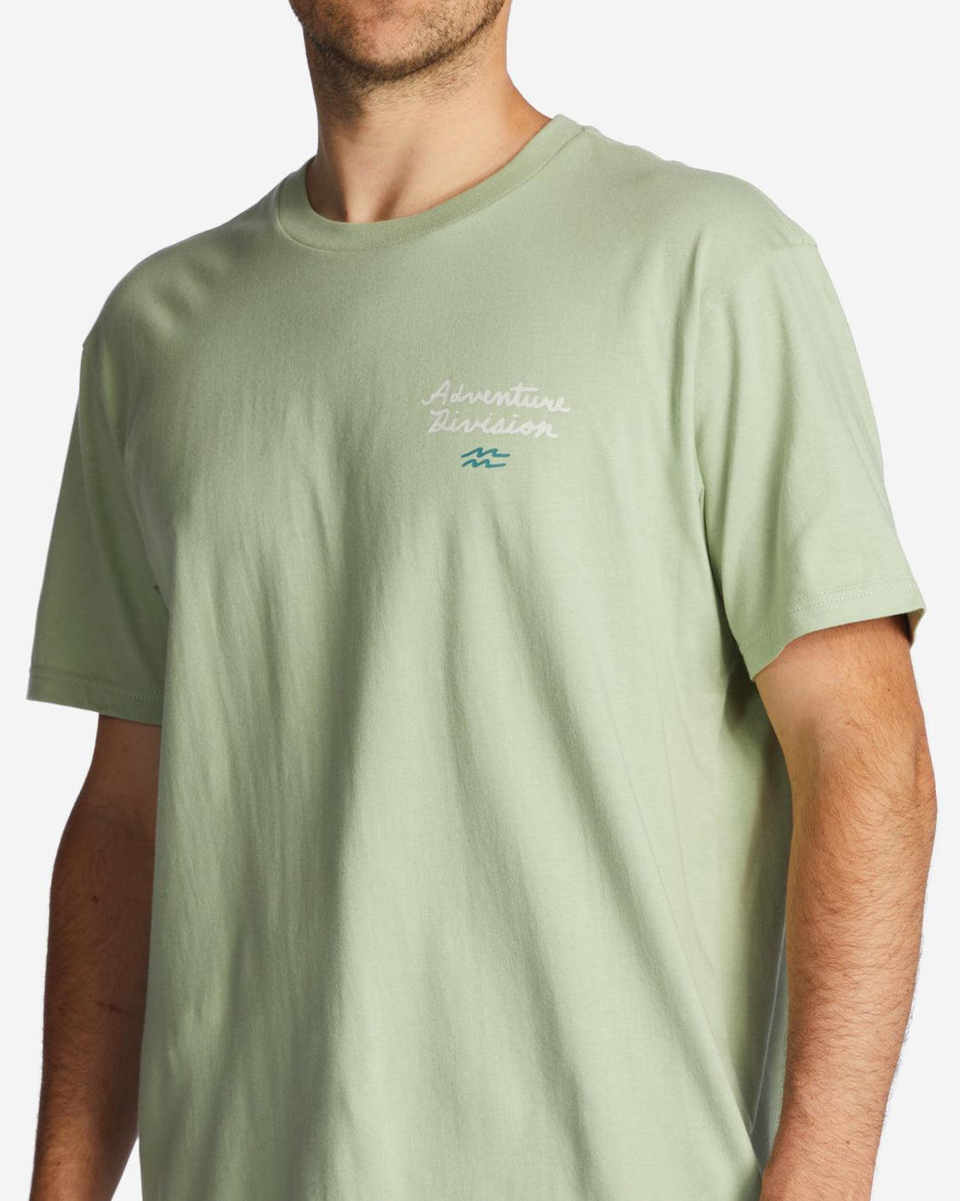 Panarama Tshirt Light Sage pic 4 | SoHa Surf Shop