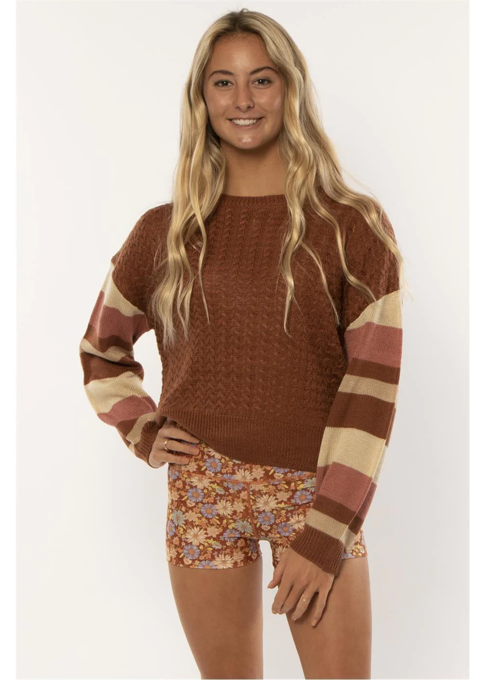 Pearl LS Sweater Top - SoHa Surf Shop