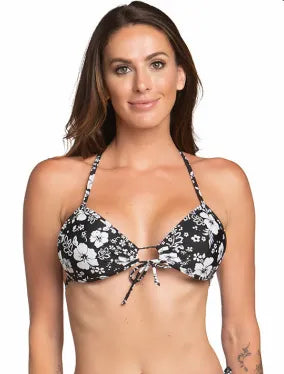 Plumeria Molded Cup Bikini Top FINAL SALE - SoHa Surf Shop