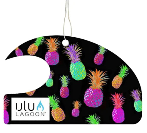 Ulu Lagoon Electric Pineapple Coconut Surf Wax Scented Wave Air Freshener pic 1