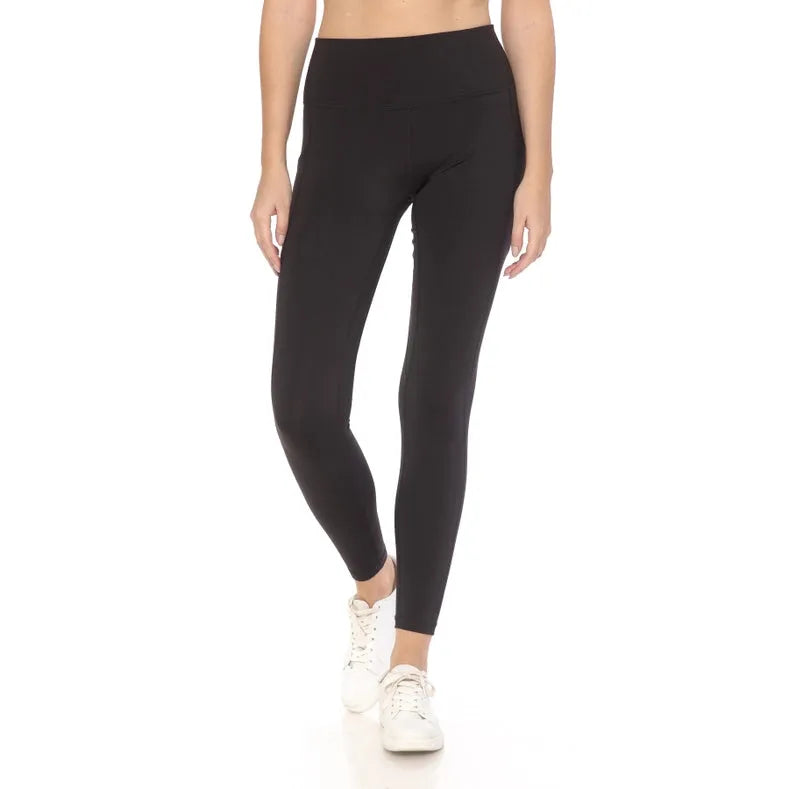 Premium Nylon Solid Leggings - SoHa Surf Shop