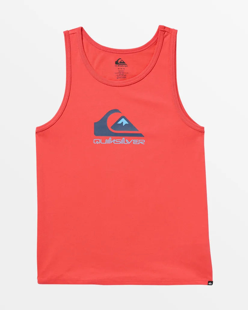 Quiksilver Men's Comp Logo Tank Cayenne pic 1 | SoHa Surf Shop