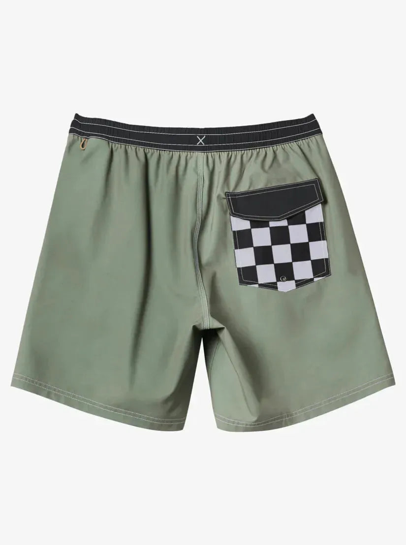Quiksilver Men's Original 17” Straight Leg Volley – Fast Shi