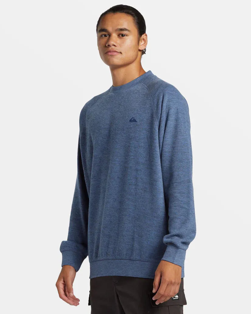 Quiksilver Men's Raglan Knit Crew Sweatshirt - SoHa Surf Shop