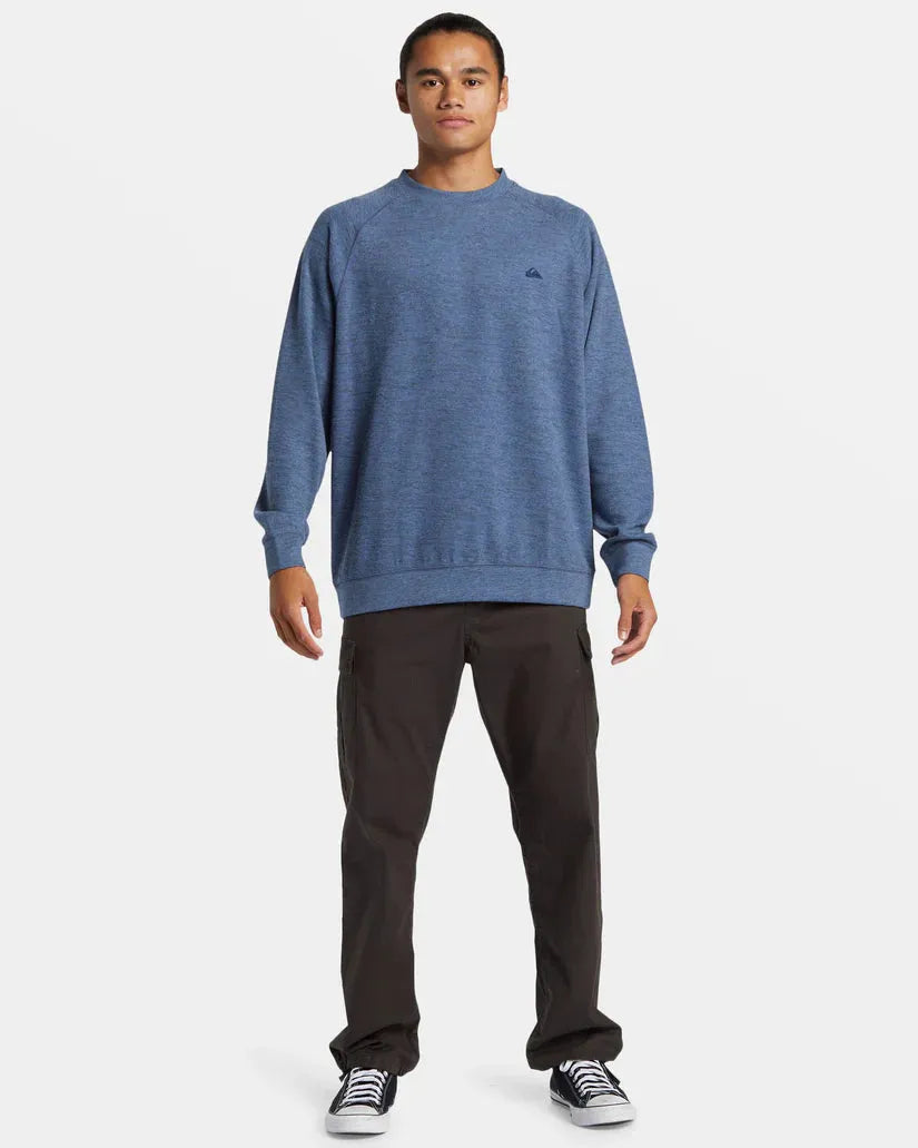 Quiksilver Men's Raglan Knit Crew Sweatshirt - SoHa Surf Shop