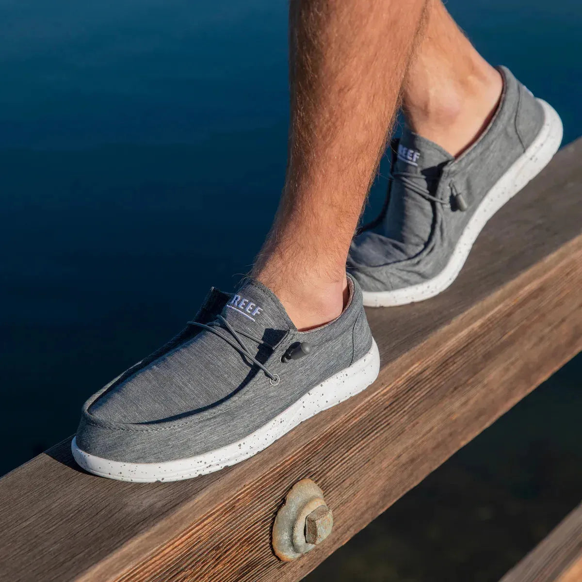 Mens Flip Flops Size 10 Reef Men's Cushion Coast Slip-On Shoes