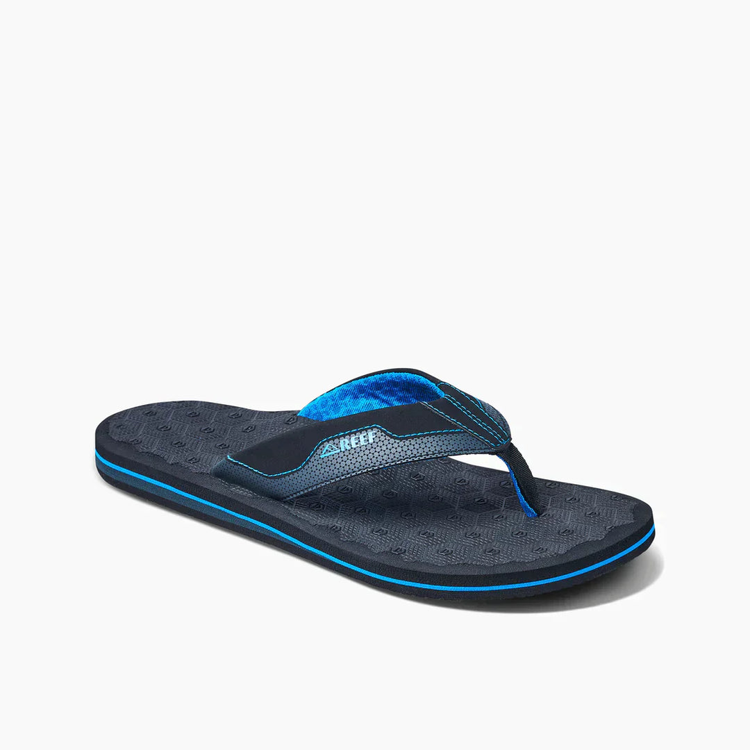 Reef Men's The Ripper Sandal Final Sale Black/Blue pic 1 | SoHa Surf Shop