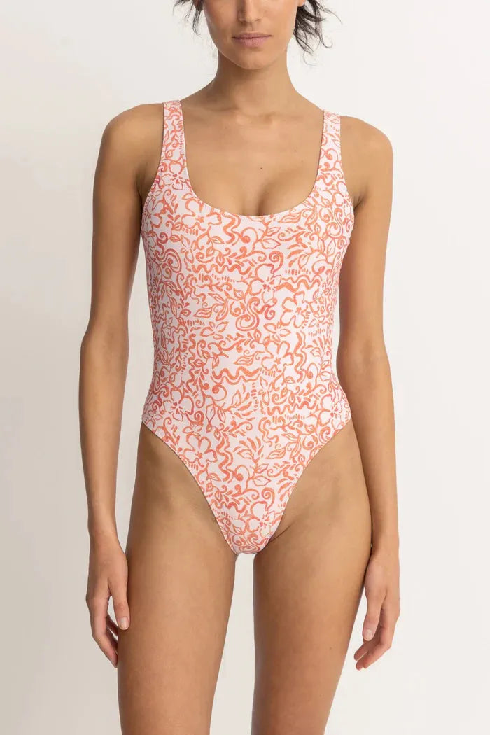 Rhythm Women's Islander Floral One Piece FINAL SALE - SoHa Surf Shop