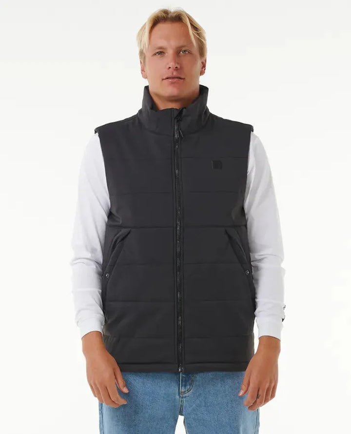 Ripcurl Men's Anti Series Ridge Vest Black pic 1 | SoHa Surf Shop