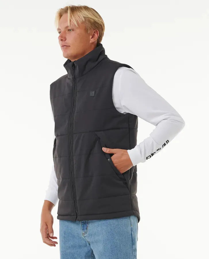 Ripcurl Men's Anti Series Ridge Vest Black pic 2 | SoHa Surf Shop