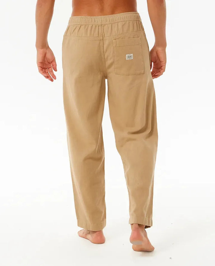 Ripcurl Men's Classic Surf Beach Pant Khaki pic 4 | SoHa Surf Shop