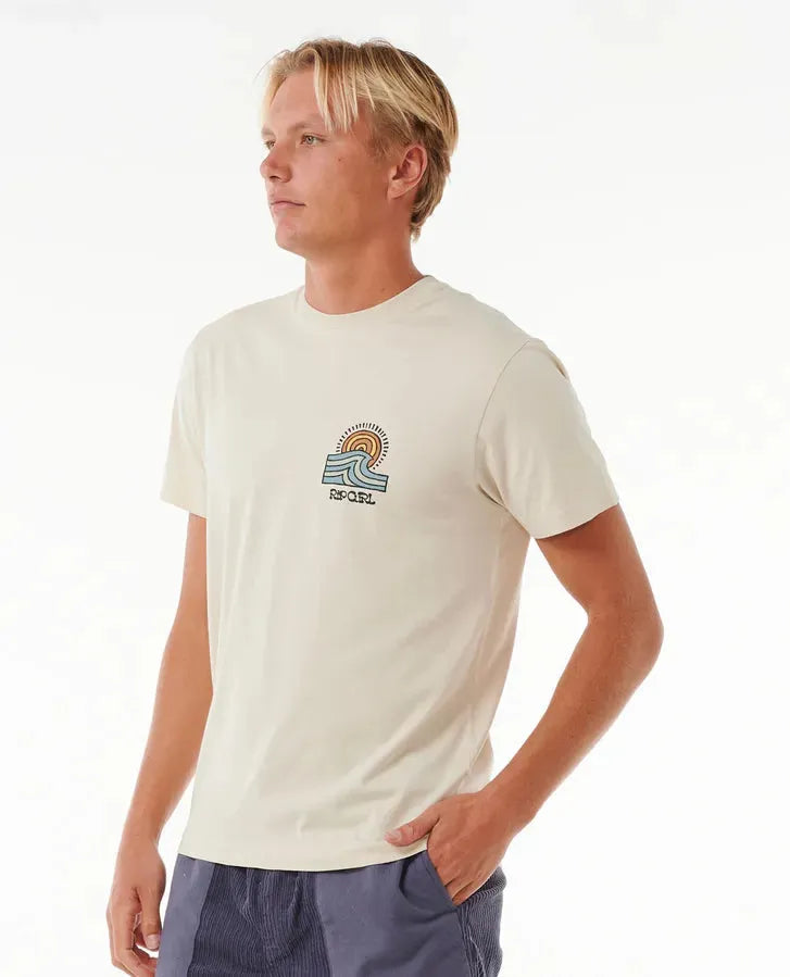 Ripcurl Men’s Saltwater Culture Hazey Tee - SoHa Surf Shop