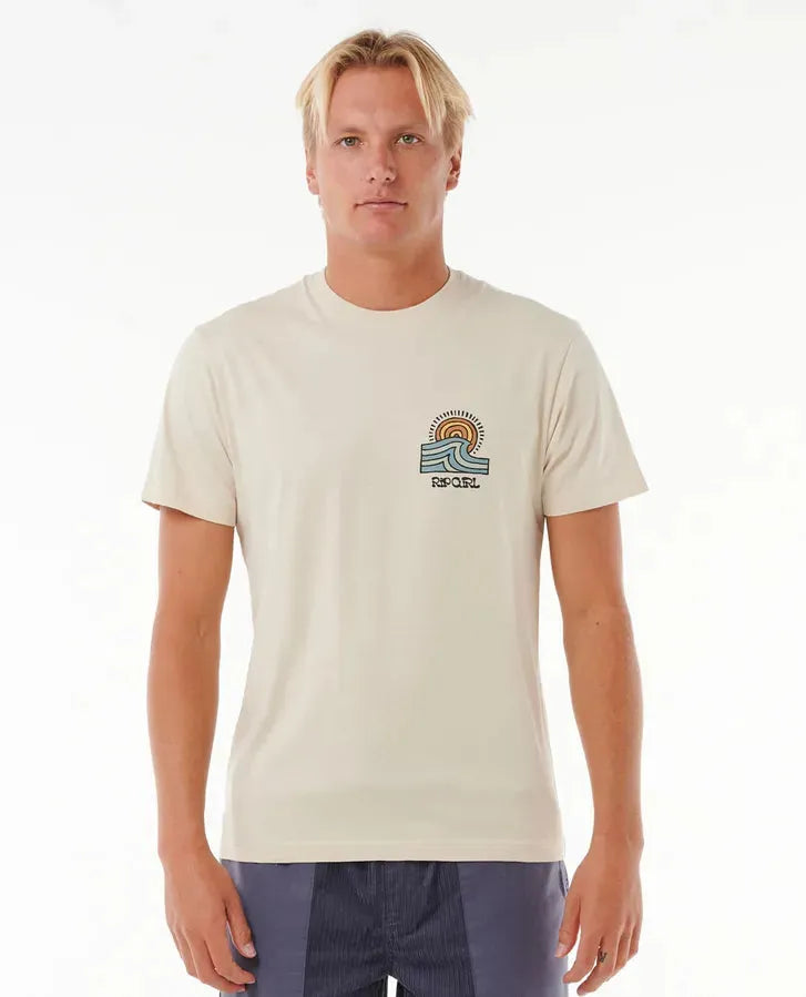 Ripcurl Men’s Saltwater Culture Hazey Tee - SoHa Surf Shop