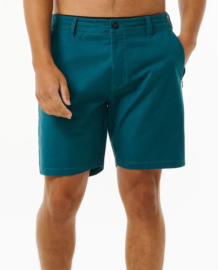 Ripcurl Men's Searchers Walkshort Blue Green pic 1 | SoHa Surf Shop