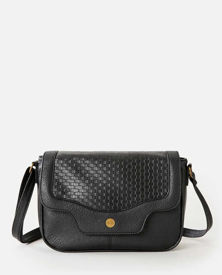 Ripcurl Wanderer Cross-Body Handbag Black pic 1 | SoHa Surf Shop