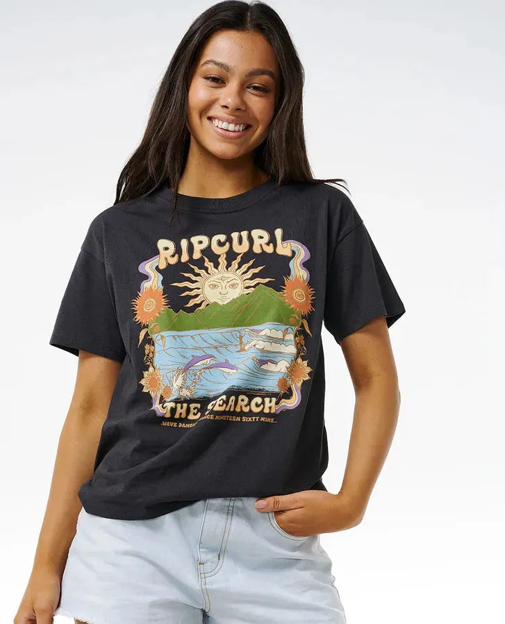 Ripcurl Women’s Wave Dancer Relaxed Tee - SoHa Surf Shop