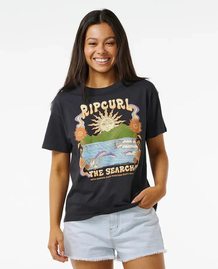 Ripcurl Women’s Wave Dancer Relaxed Tee - SoHa Surf Shop