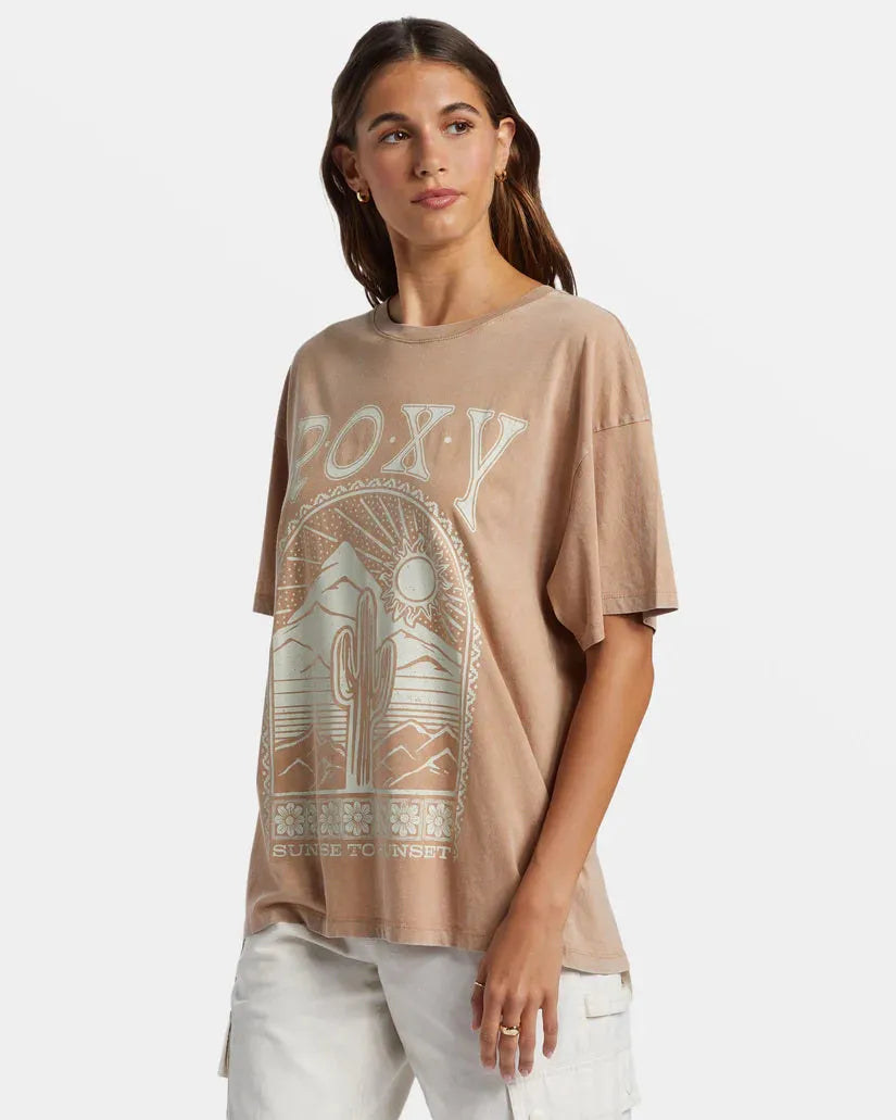 Roxy Saguaro Oversized T-Shirt - SoHa Surf Shop