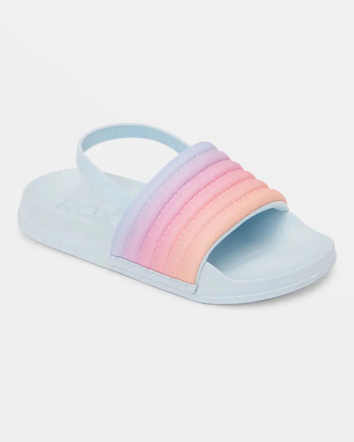 Roxy Toddler Slippy Ribbed Slide Sandals FINAL SALE - SoHa Surf Shop