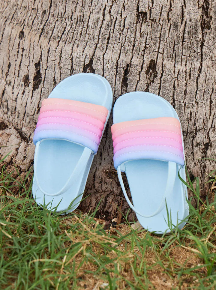 Roxy Toddler Slippy Ribbed Slide Sandals FINAL SALE - SoHa Surf Shop