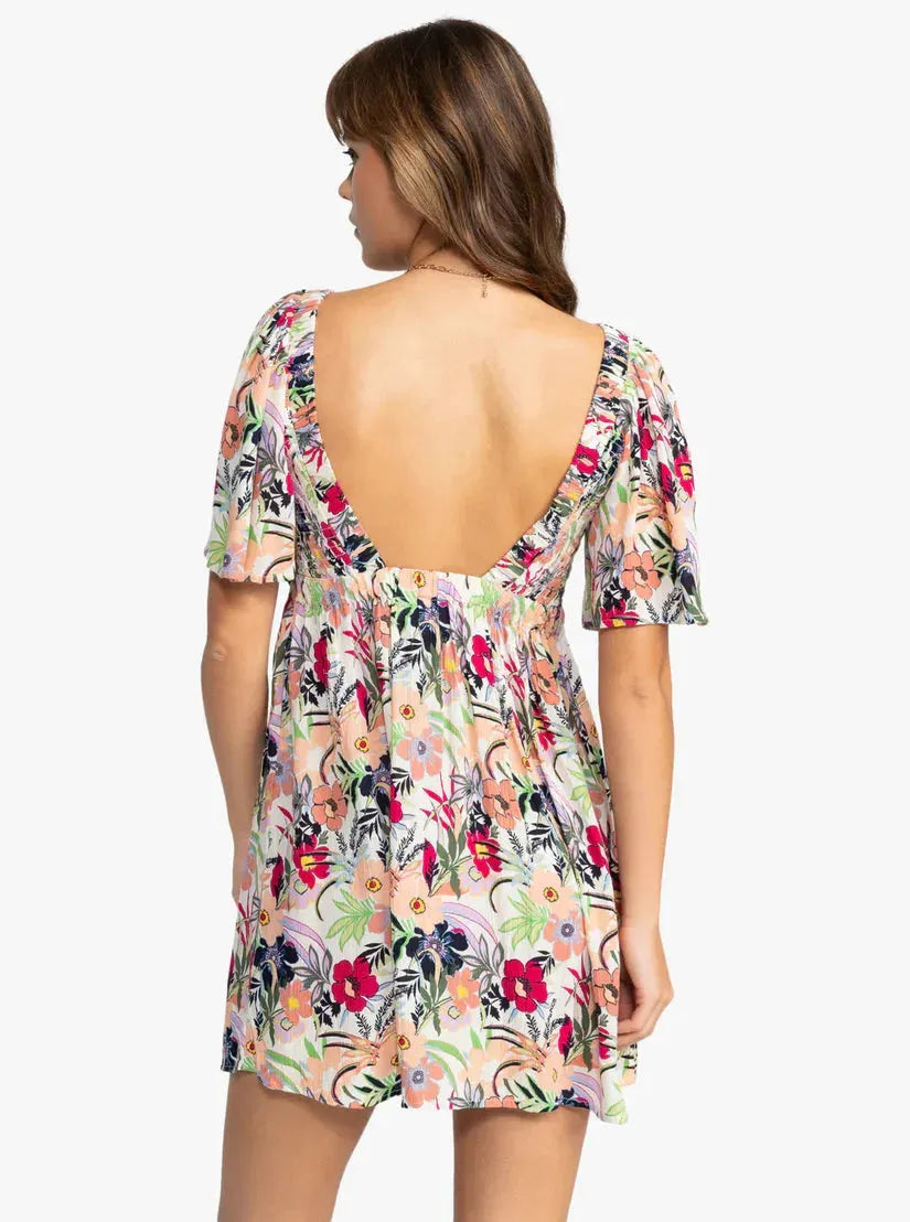 golden dawn dress Roxy Golden Dawn Dress-Egret