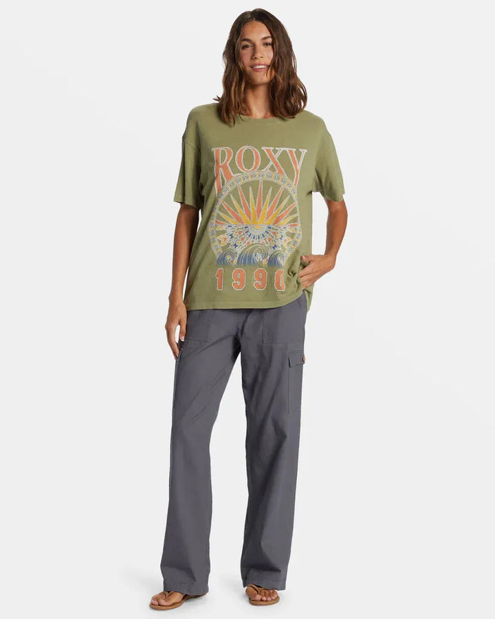 Roxy Women’s Surfs Up Tee - SoHa Surf Shop