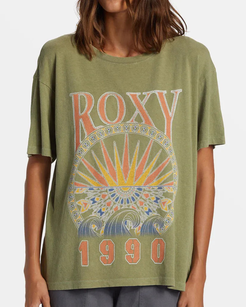 Roxy Women’s Surfs Up Tee - SoHa Surf Shop