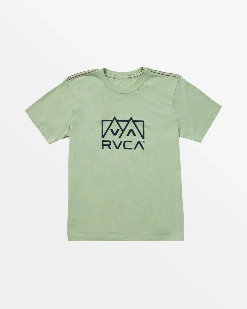 RVCA Boys Peak Short Sleeve Tee - SoHa Surf Shop