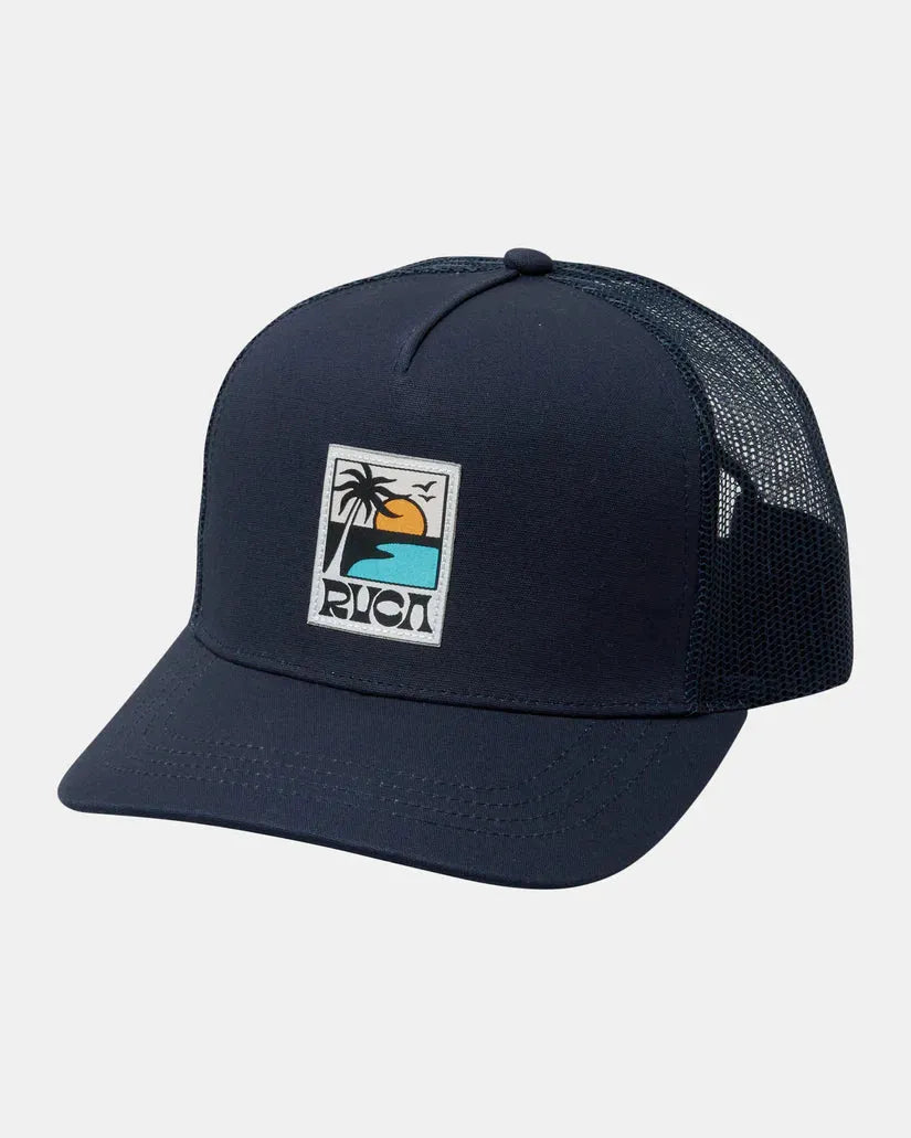 RVCA Men’s Palm Set Trucker Hat - SoHa Surf Shop