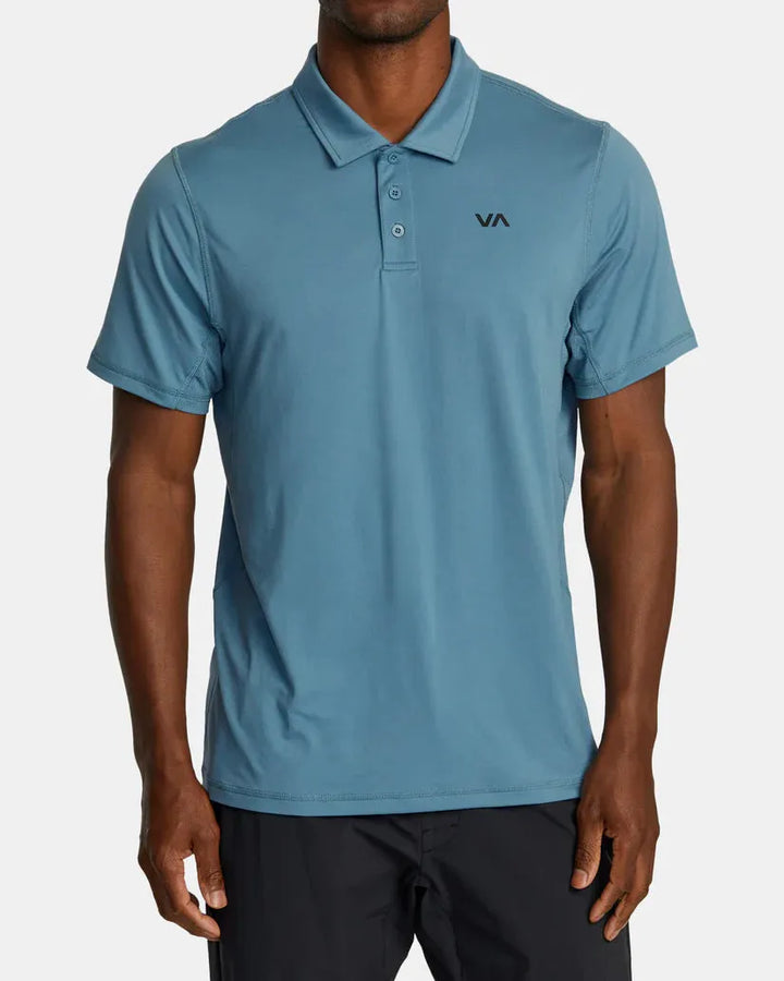 RVCA Men's Sport Vent Technical Polo - SoHa Surf Shop