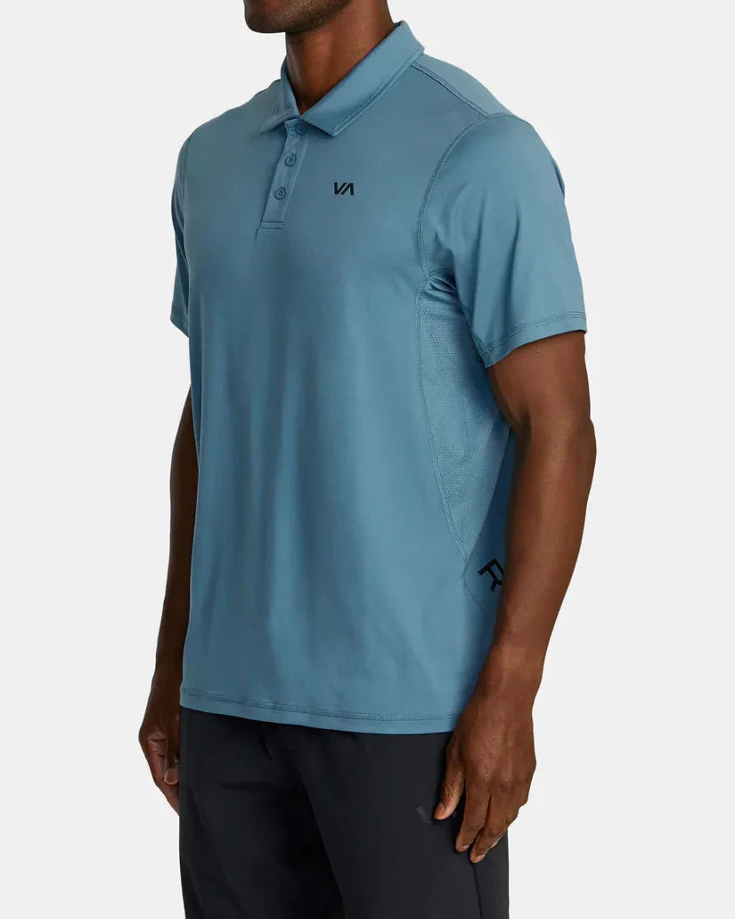 RVCA Men's Sport Vent Technical Polo - SoHa Surf Shop