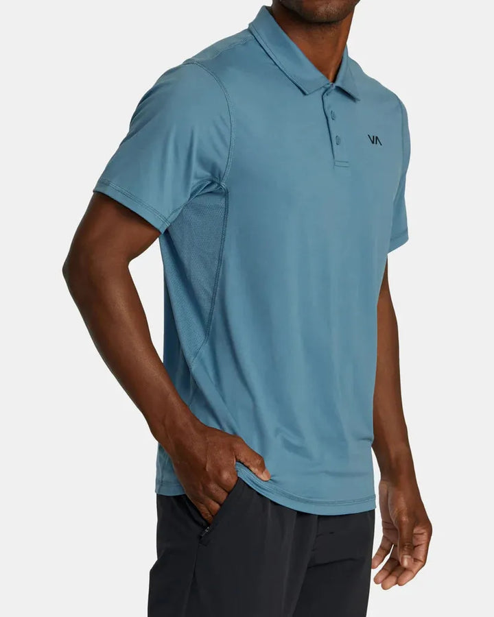 RVCA Men's Sport Vent Technical Polo - SoHa Surf Shop