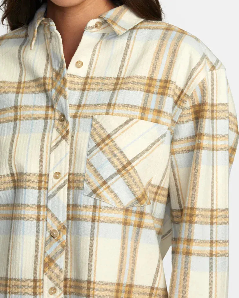RVCA Women's Breeze Flannel Long Sleeve – Fast Shipping