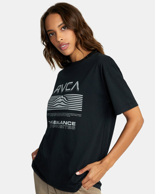 RVCA Womens Altimeter Graphic Tee - SoHa Surf Shop