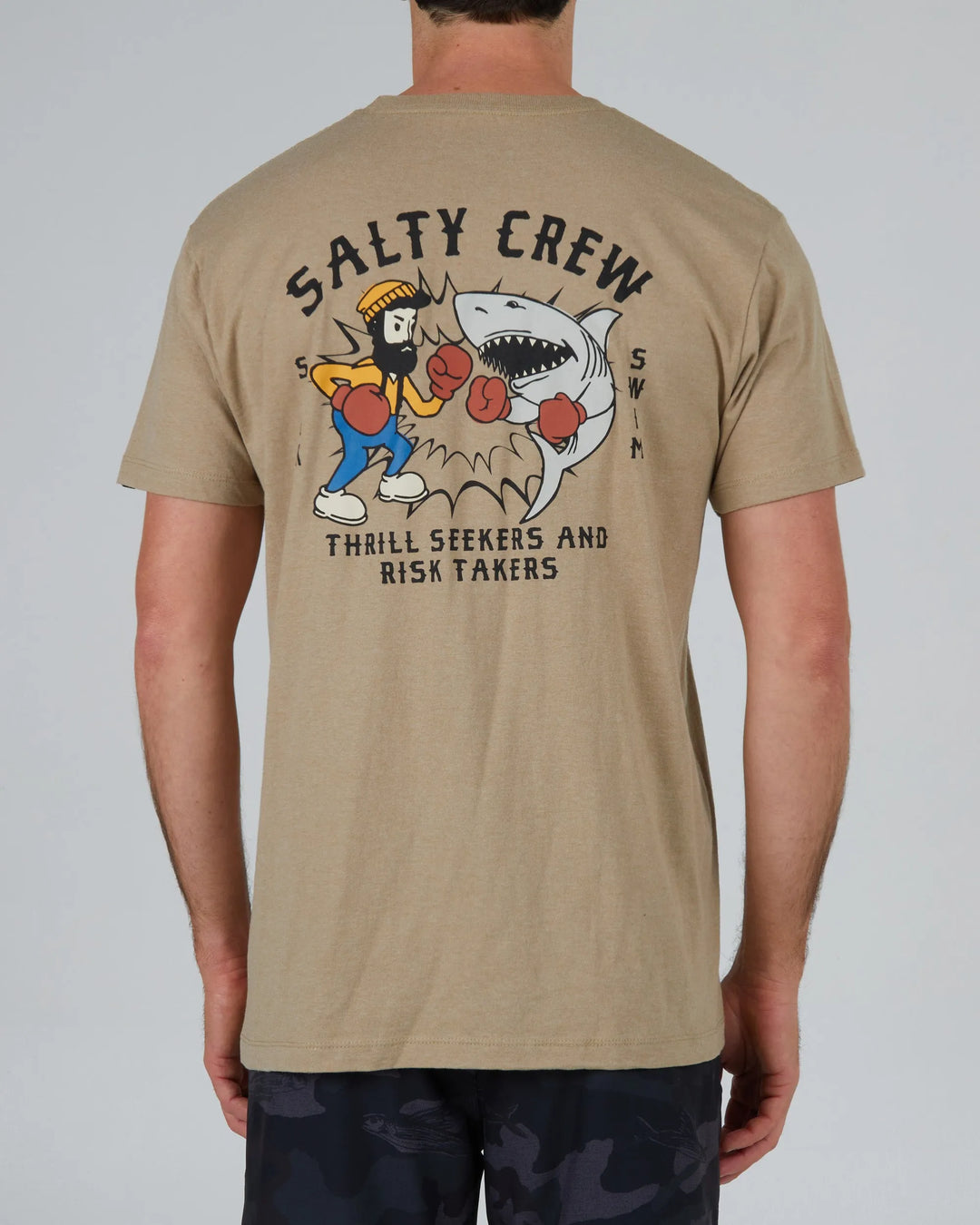 Salty Crew Men's Fish Fight Tee - SoHa Surf Shop