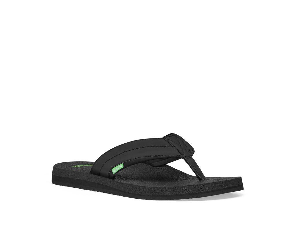 Sanuk - Men’s Beer Cozy 2 Sandals Black pic 2 - The Shoe Collective
